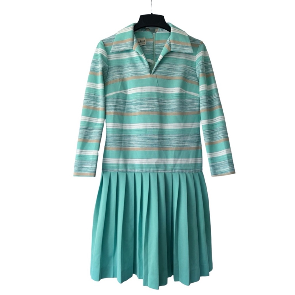 Vintage Bleeker Street Retro Drop Waist Dress